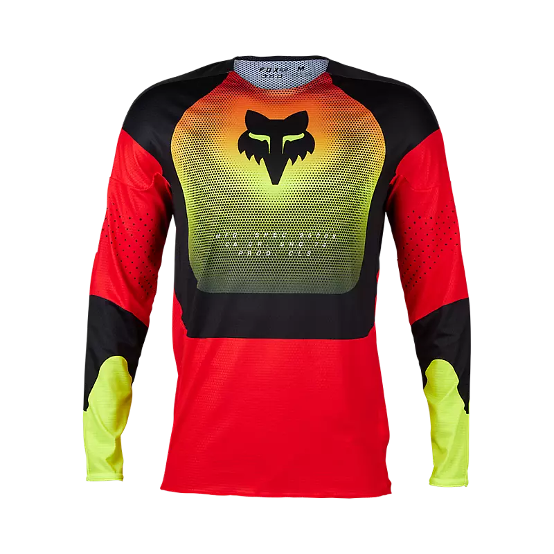 MAILLOT FOX 360 REVISE ROUGE ET JAUNE