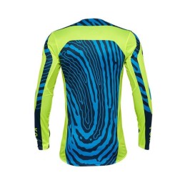 MAILLOT FOX FLEXAIR IMPRESSION JAUNE FLUO