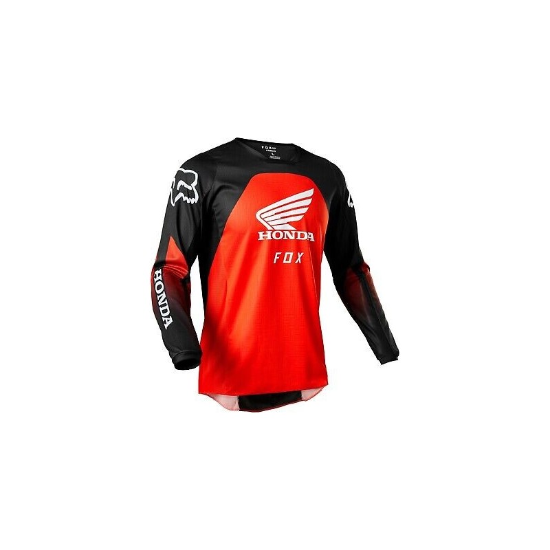 MAILLOT FOX HONDA 180 NOIR ROUGE