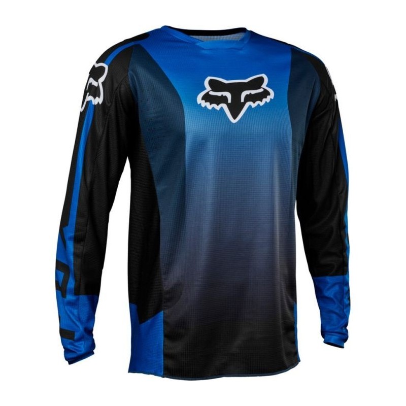 MAILLOT FOX180 LEED JERSEY BLEU